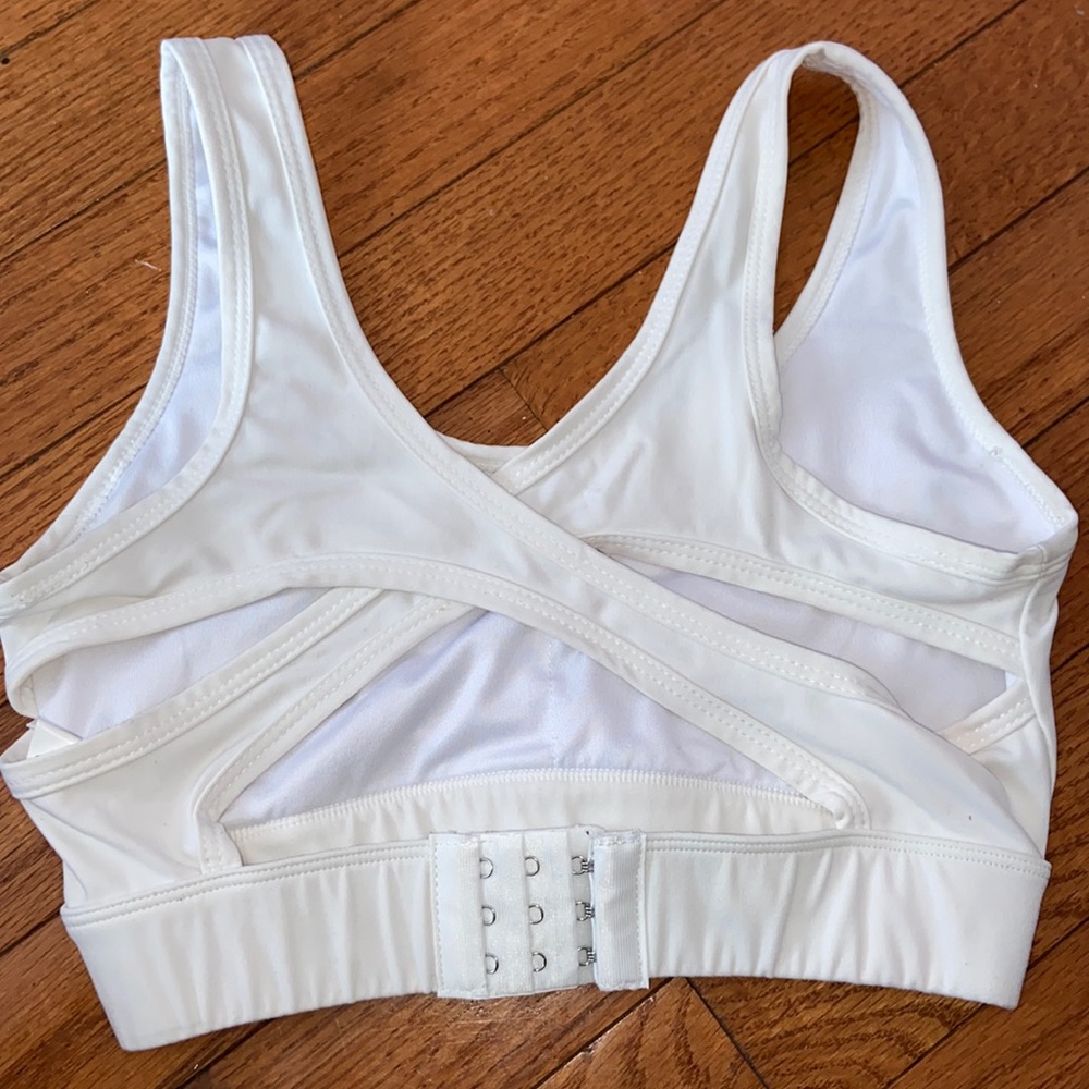 NVGTN Allure Sports Bra White